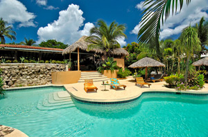 Jardin del Eden hotel, Tamarindo Beach, Costa Rica