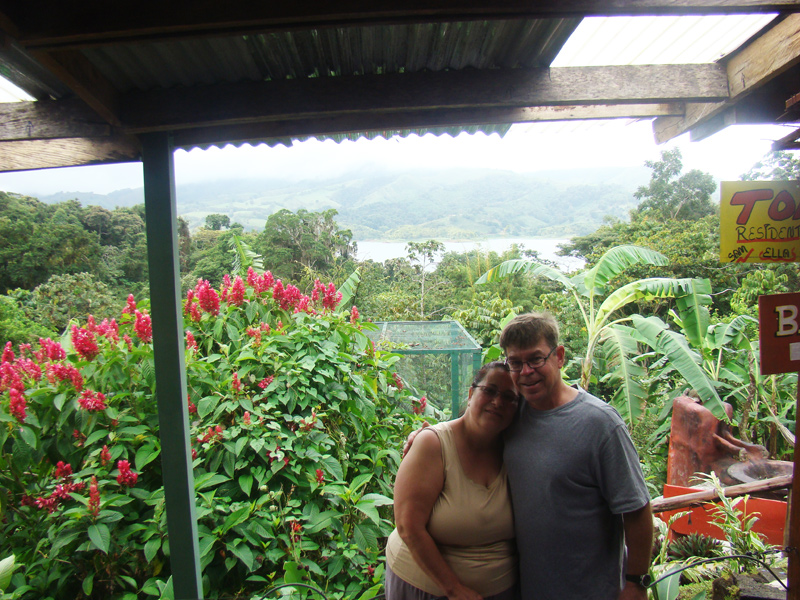 Donna and Mark at the Coffee Place 